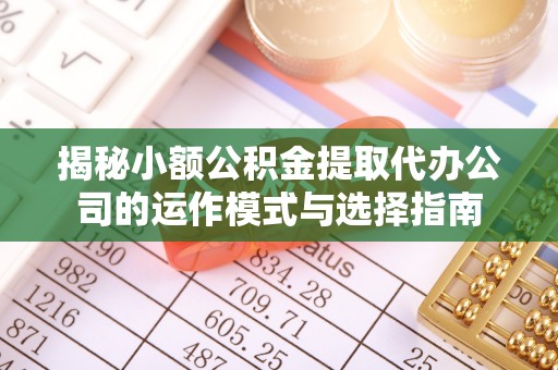北埔揭秘小额公积金提取代办公司的运作模式与选择指南
