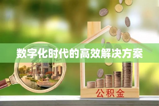 北埔数字化时代的高效解决方案