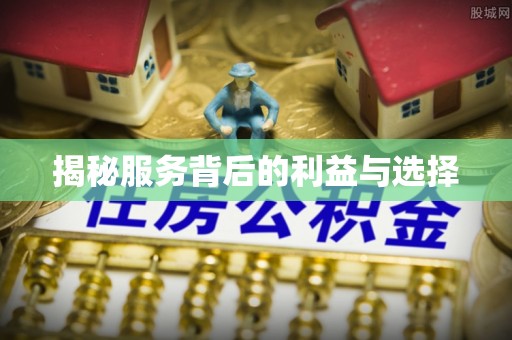 北埔揭秘服务背后的利益与选择