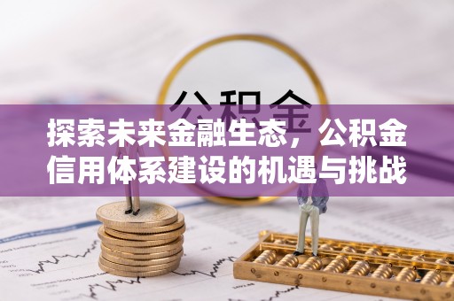 北埔探索未来金融生态，公积金信用体系建设的机遇与挑战